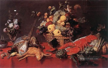 Klassisches Stillleben Werke - Stillleben mit Früchtekorb Frans Snyders